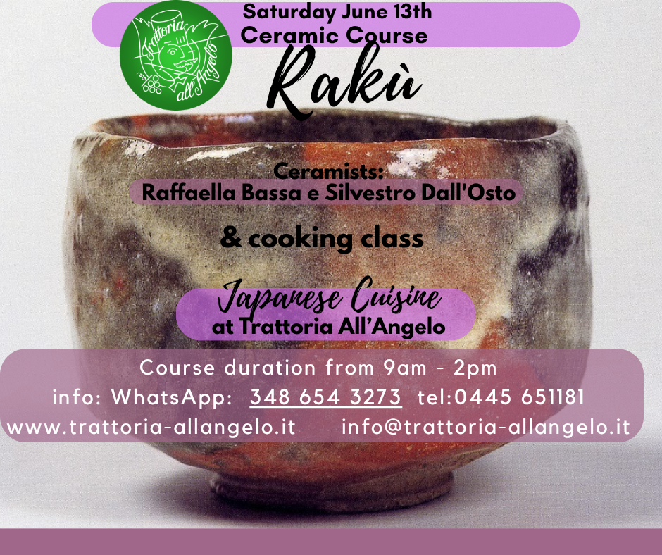 Rakù Ceramic Course + Japanese Cuisine